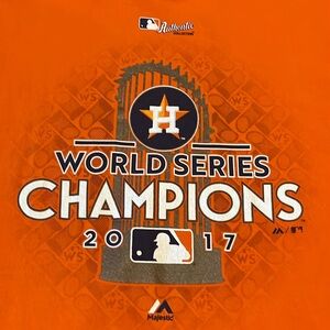 MLB Houston Astros 2017 World Series Champions 2XL Shirt